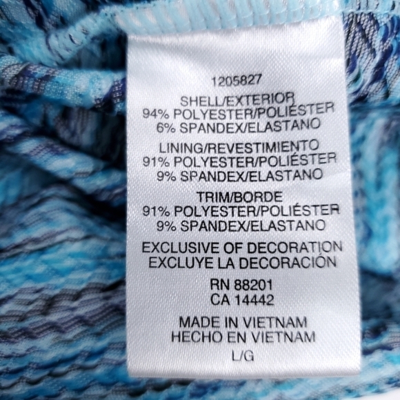 New Mondetta Blue MPG Sports Dress Sz L/G - Picture 13 of 16